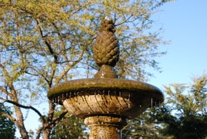 Charles Ware Memorial Garden fountain photo